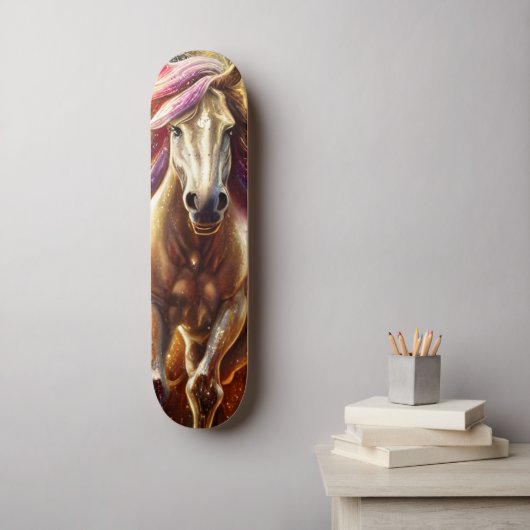 Skateboard Beau Cheval (Art mural)