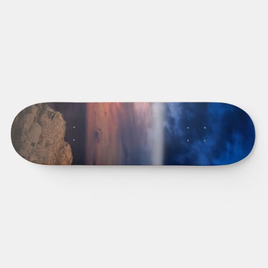 Skateboard beau ciel (Horz)