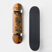 Skateboard Beau coucher du soleil à San Francisco (Recto)