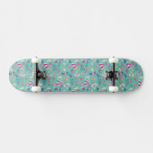 Skateboard Beau motif avec des éléments d'été (Horz)