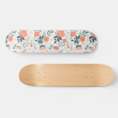 Skateboard Beau motif floral fille (Horz)