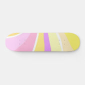 Skateboard beau soleil peinture abstraite (Horz)
