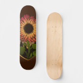 Skateboard Beau tournesol (Recto)