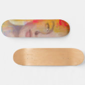 Skateboard Beauté de pinceau gras Art (Horz)