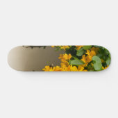 Skateboard Beauté Fleur Dorée (Horz)