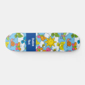 Skateboard Bébé Animaux Arrière - plan (Horz)
