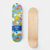 Skateboard Bébé Animaux Arrière - plan (Recto)