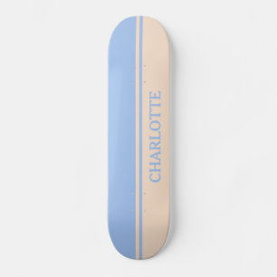 Skateboard Bébé rose et bleu