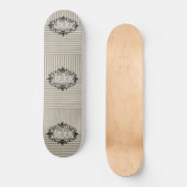Skateboard Beige Black Stripe (Recto)