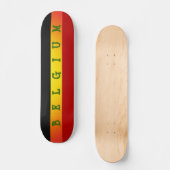 Skateboard Belgique (Recto)