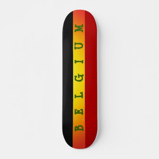 Skateboard Belgique (Devant)