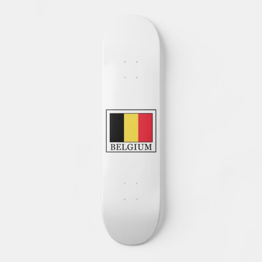 Skateboard Belgique (Recto)