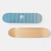 Skateboard Belle baleine côtière/nautique (Horz)