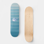 Skateboard Belle baleine côtière/nautique (Recto)