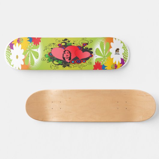 Skateboard Belle fille (Horz)