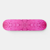 Skateboard Belle fille rose dentelle Motif Kaleidoscope (Horz)
