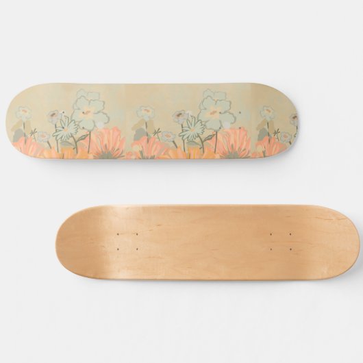 Skateboard Belle florale (Horz)