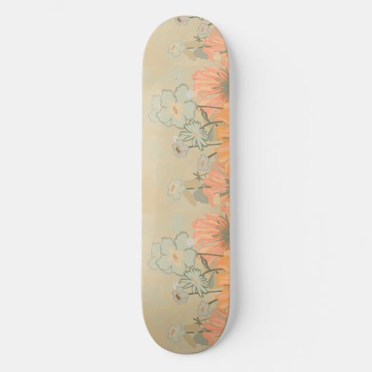 Skateboard Belle florale (Recto)