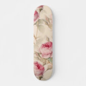Skateboard Belle florale Vintage (Devant)