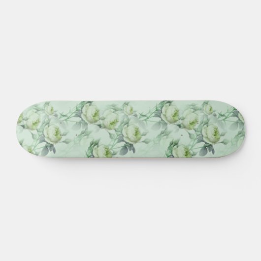 Skateboard Belle florale Vintage (Horz)