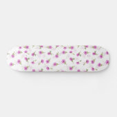 Skateboard Belle Lavande Purple Daisy Design Flower (Horz)