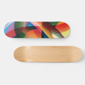 Skateboard Belle planche à roulettes Abstraites (Horz)