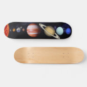 Skateboard Belle Planète Dans L'Univers (Horz)