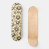 Skateboard Belles Fleurs de Diamant - (Recto)