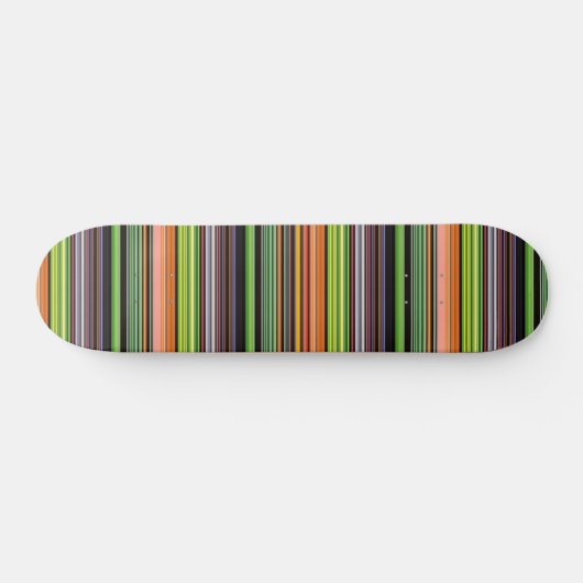Skateboard Belles rayures noires (Horz)
