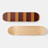 Skateboard Belles rayures vintages (Horz)