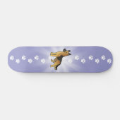 Skateboard Berger allemand de bande dessinée (Horz)