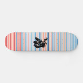 Skateboard Berlin Clima Stripes Astronaut Cosmonaut 1881-2019 (Horz)