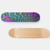 Skateboard Berries d'oie Fractale psychédélique (Horz)