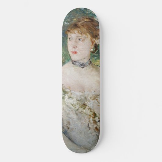 Skateboard Berthe Morisot - Jeune fille dans une balle (Recto)