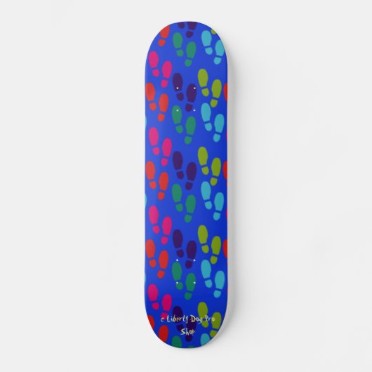 SKATEBOARD BEST SKATEBOARDS - PRO SHREDDERS - FOOTPRINTS (Recto)