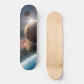 Skateboard Bienvenue dans l'espace (Recto)