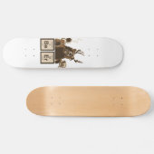 Skateboard Bière découverte par ours de chimie (Horz)