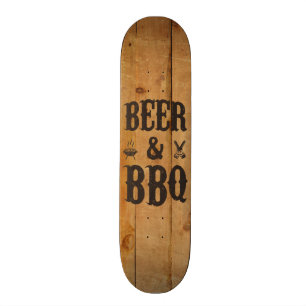 Skateboard Bière et BBQ