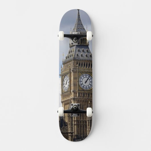 Skateboard Big Ben et Chambres du Parlement, Londres, (Recto)