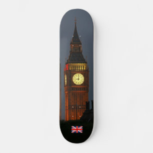 Skateboard Big Ben, London, England