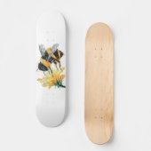 Skateboard Big Bumble Bee collecte du pollen (Recto)