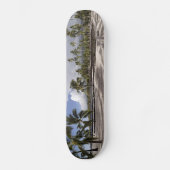 Skateboard Big Island Hawaii Tropical Beach Palms Panorama (Recto)