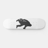 Skateboard Bigfoot beer silhouette (Horz)
