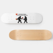 Skateboard Bigfoot Remembers Valentine's Day (Horz)