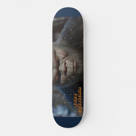 Skateboard BIGFOOT SASQUATCH PORTRAIT CLOSE UPSkateboard (Recto)