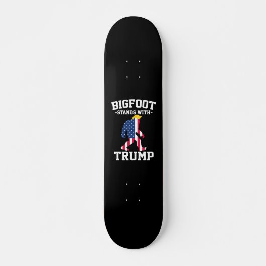 Skateboard Bigfoot Se Déplace Avec Les Élections Trump De 202 (Devant)
