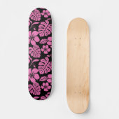 SKATEBOARD BIKINI ROSE (NOIR/ROSE) (Recto)