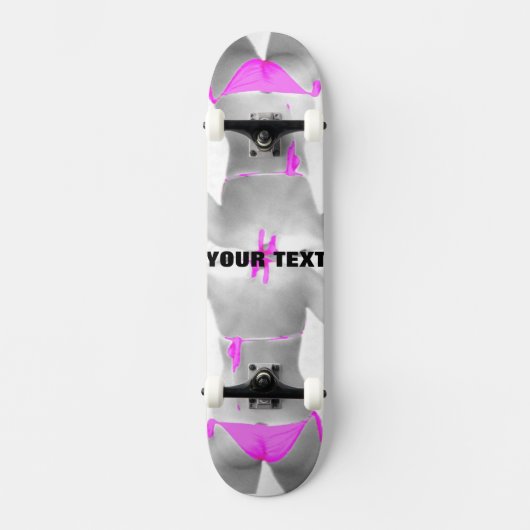 Skateboard ~Bikini~ SKATE DECK, CUSTOMISEZ-LE ! (Recto)