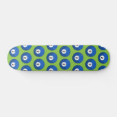 Skateboard Billard bleu numéro deux Motif (Horz)