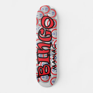 Skateboard Bingo "Name" sur Bingo Balls